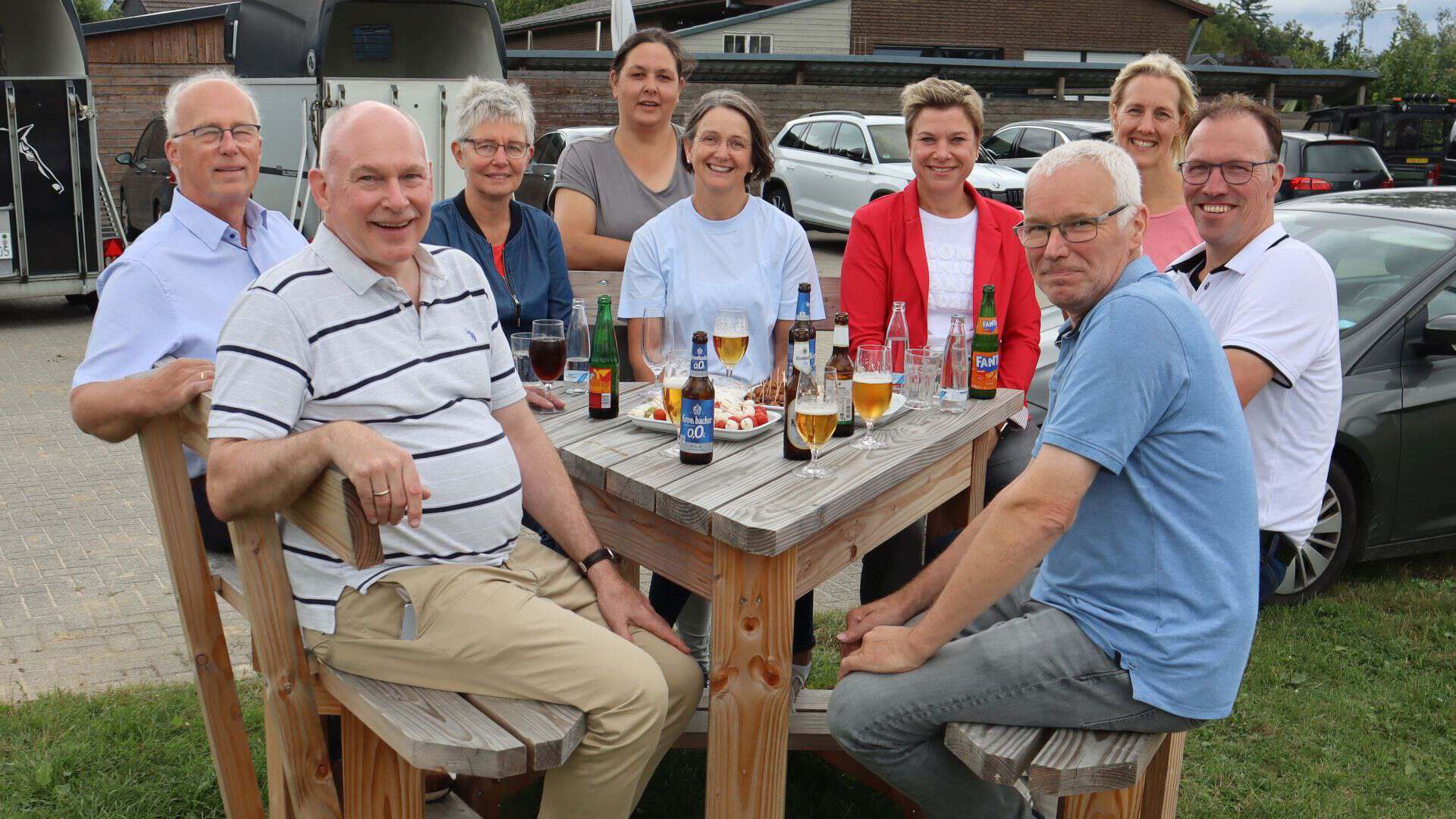 Bänke für den RV Beerlage-Holthausen